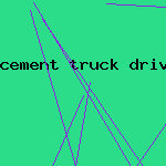 cement truck driver